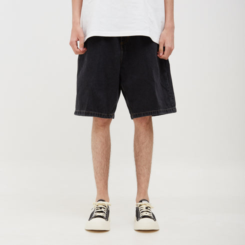 Carhartt WIP Brandon Short Black Stone Washed I031921_89_06 Degli Uberti